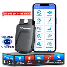 Vdiagtool D503 Obd2 Scanner Bi-directional Control Car Diagnostic Tools J2534 Us