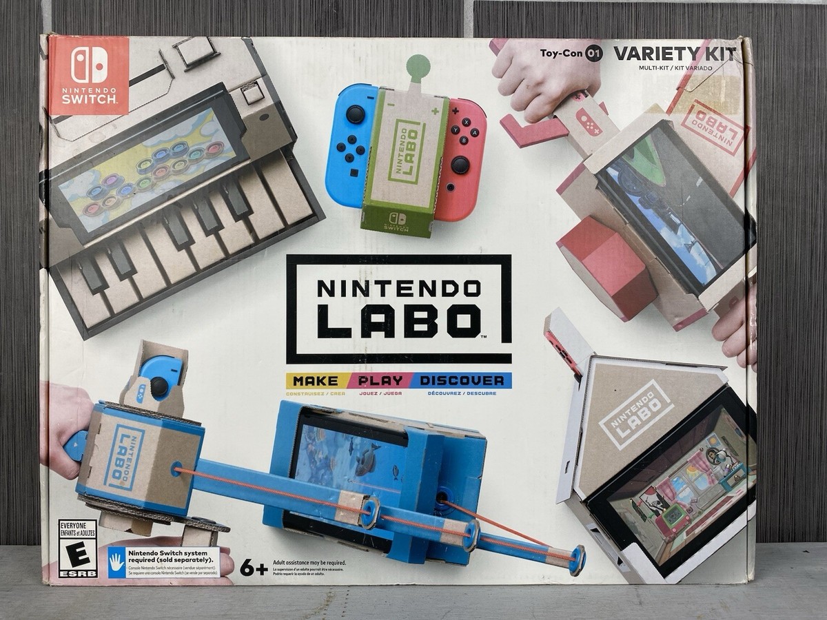 Labo Toy-Con 01 Variety Kit (Nintendo Switch, 2018) for sale