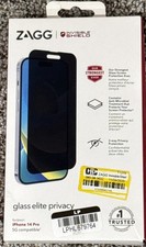 Zagg InvisibleShield Glass Elite Privacy Screen Protector iPhone 14 Pro