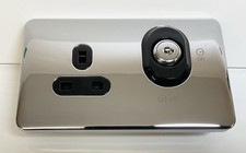 Schneider Lisse Lockable Socket  13A Polished Chrome Screwless GGBL3060LBSS