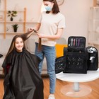 Byootique Hair Tools Bag Hairstylist Soft Sided Supplies Storage Backpack — photo 8