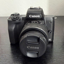 Imagen de Canon EOS M50 Mark II EOS M Mirrorless 20-29.9MP Black w/ Lens 3x AF 3in