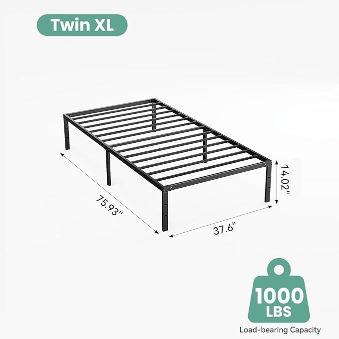 Full King Queen Size Sturdy Steel Slat Support