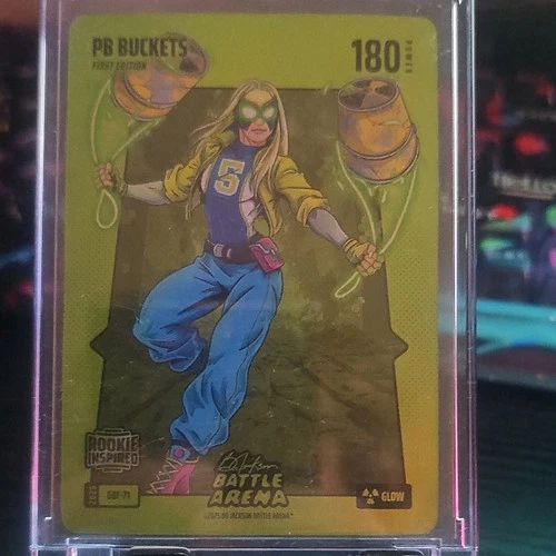 Bo Jackson Battle Arena PB Buckets First Edition Highlight Glow Card 180