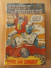 TV Sci Fi Animation TRANSFORMERS Vol 5 Divide and Conquer 1985 Sealed VHS NOS