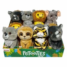 Russ Petooties Zoo Mini Plüschtiere Stofftier Kuscheltier 10 cm (Auswahl) NEU