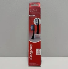 Colgate Optic White Replaceable Head Toothbrush Refill Heads, 2 count Pack NEW