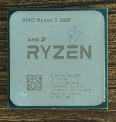 AMD Ryzen 5 3600 R5-3600 6 Core CPU Twelve-Thread 3.6GHz/32M AM4