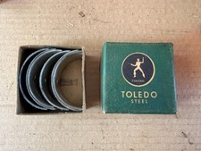 Vintage Toledo Steel CB 183M Connecting Rod Bearings Set NOS OEM Made in USA
