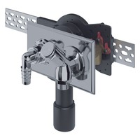Dallmer Wandeinbau-WaschgeräTe-Siphon 406, DN 40/50, Pe, 130600