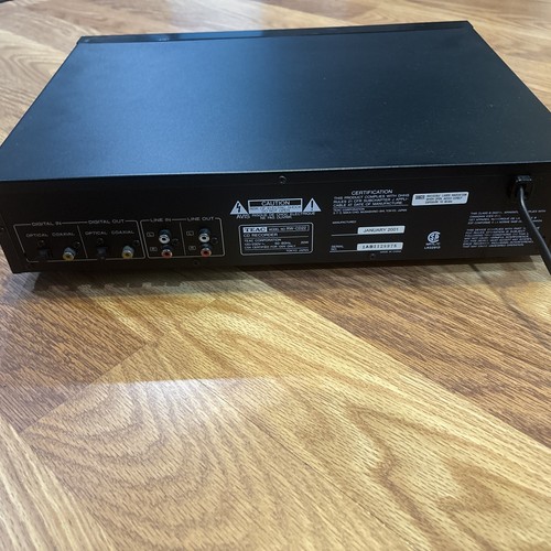 TEAC RW D200 CD Player Double Deck High Speed Dubbing Recorder CD to CD Burner - Picture 5 of 9