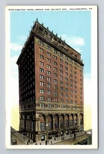 Philadelphia PA-Pennsylvania, Ritz Carlon Hotel, Souvenir Vintage Postcard