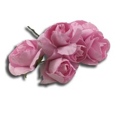ROSE FINTE ROSA OFFERTE MATRIMONIO BATTESIMO FIORI FINTI PER