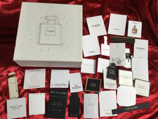 Chanel Karton/Box m. Duftkarten (Chanel,Bulgari,Jimmy Choo,Chloe,Cartier,Boss)