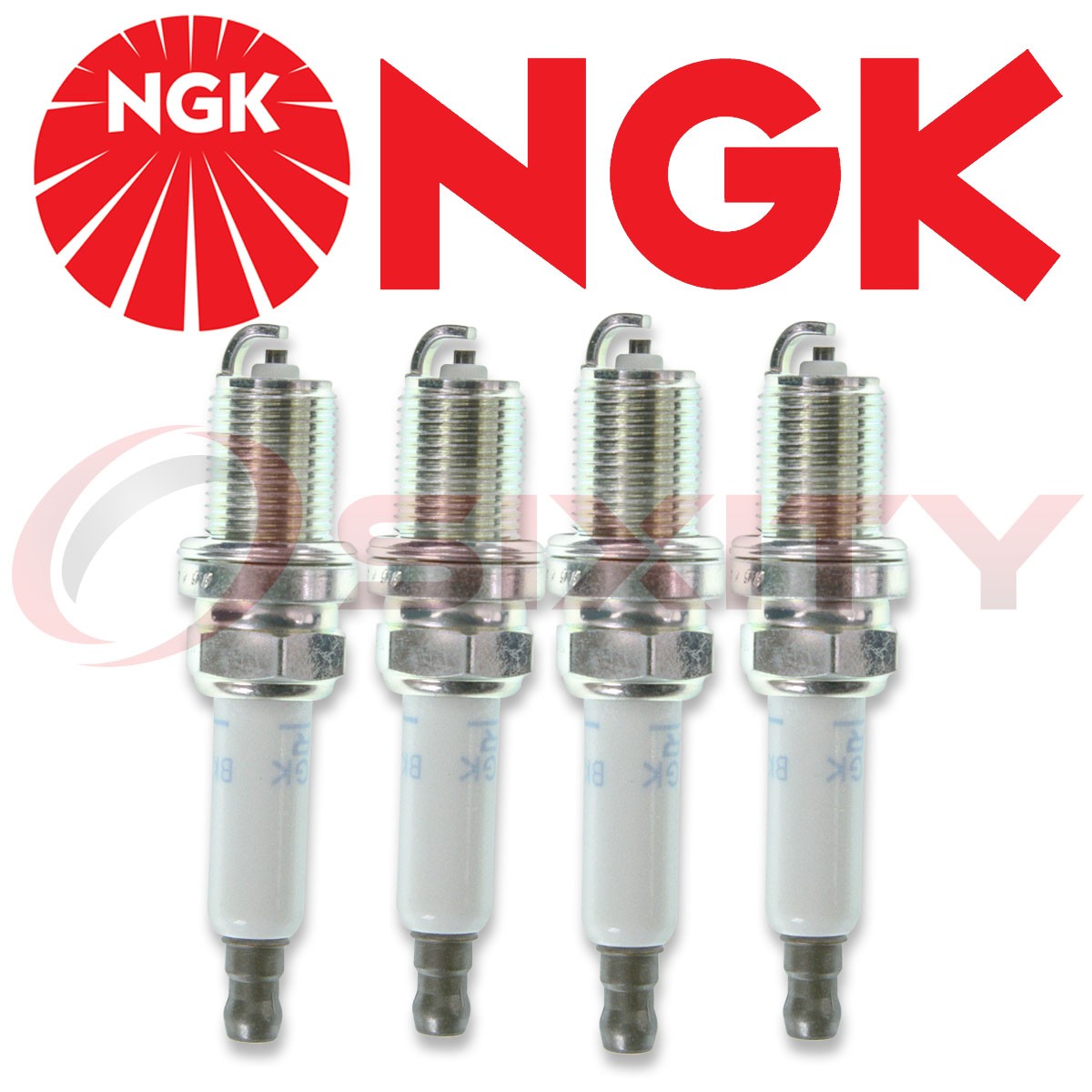 Set 4 for Saturn SC1 SL 91- 02 SW1 SW2 Spark Plugs NGK Resistor BKR4ESA11 7755