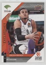 2017-18 Upper Deck Euroleague Exclusives 22/100 Ray McCallum #35 1vd