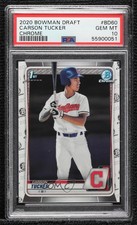 2020 Bowman Draft Chrome Carson Tucker #BD-60 PSA 10 GEM MT 0w2b