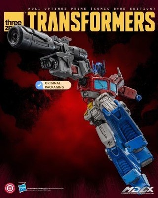 threezero MDLX Transformers Optimus Prime Comic Book Edition
