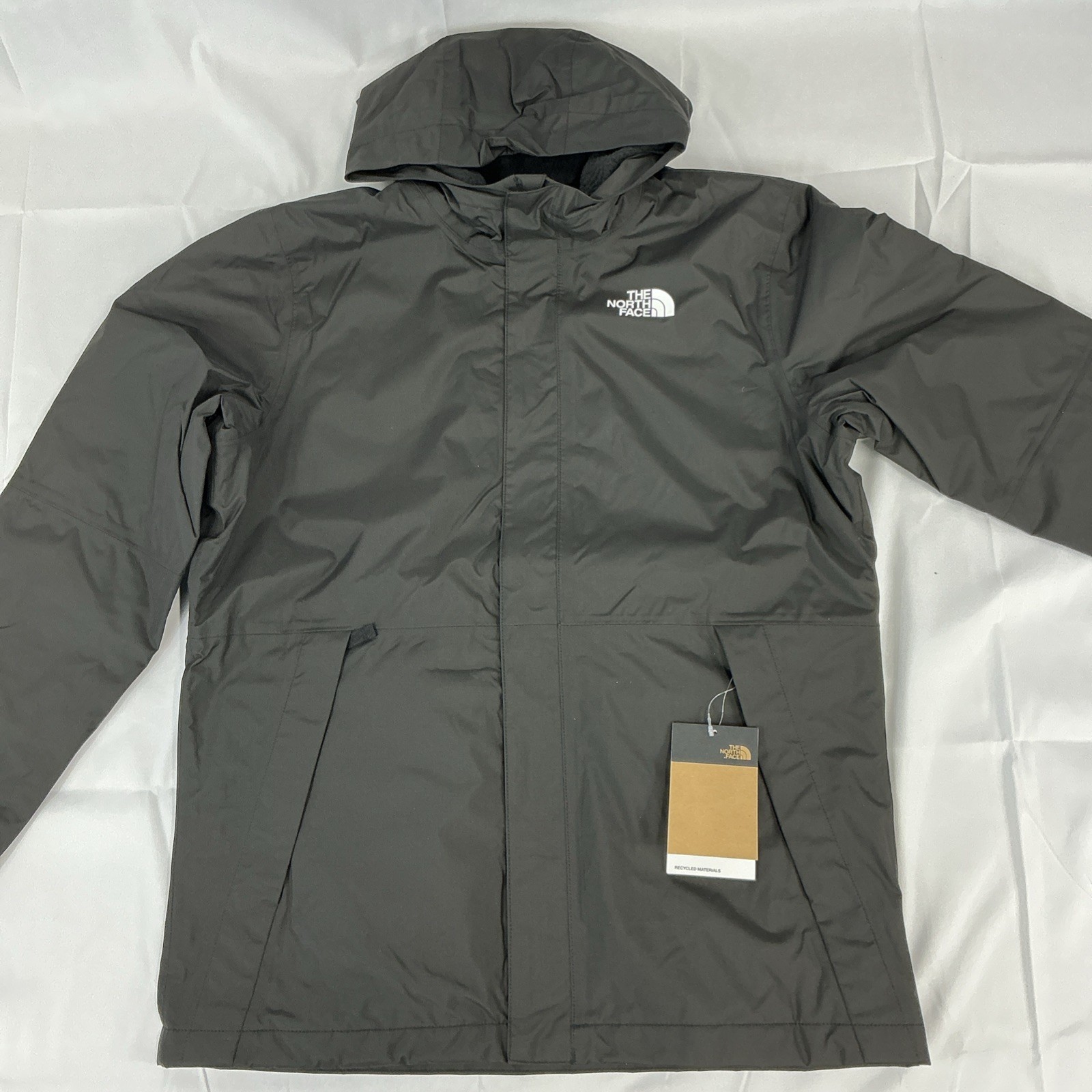 Boy’s NWT XXL The North Face Antora Heatseeker Dryvent Waterproof Hoodie Black