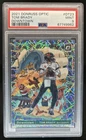 2021 Panini Donruss Optic Tom Brady Downtown! SSP #DT-23 Buccaneers PSA 9