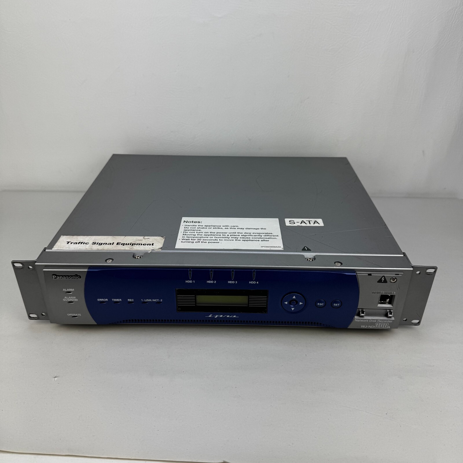 Panasonic WJ-ND300A iPro Network Disk Recorder 32 Camera Sec