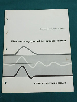 Leeds & Northrup Electronic Equipment for process control ND4(2) 1961