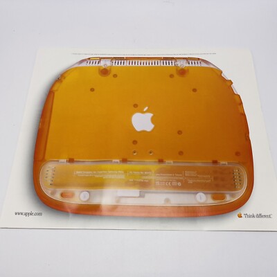 Vintage Apple iBook Magazine Print Ad 1999 Think Different 4