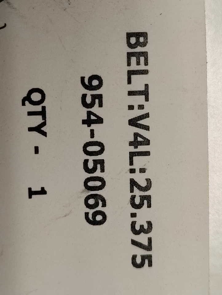 Genuine Sears Crafstman  Part BELT-4L X 25.4' 954-05069 - Image 2 of 2