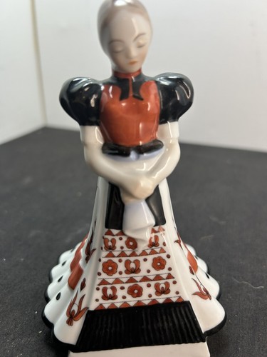 Herend Hand Painted Hungarian Wedding Party Porcelain Women Figurine 5403 5.5” T - Picture 2 of 10
