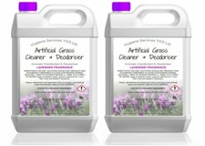 Luscious LAVENDER 10 Litre ARTIFICIAL FAKE GRASS DEODORISER 2x 5L Biocide Cleane