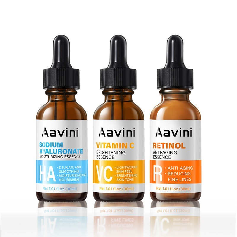 Whitening Face Serum Set Dark Spot Remover Retinol Vitamin C Firming Skin Care