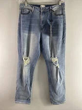 NWT Kendall & Kylie Kouture Hi-Rise Striaght Jeans San Bernardino Size 13/14