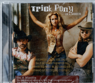COUNTRY TRICK PONY On A Mission NEW & SEALED.  CUT-OUT TITLE.  FAST 1ST CLASS SH