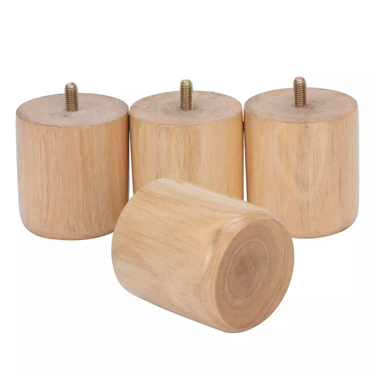 4pcs Wooden Furniture Legs Feet