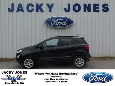 2019 Ford EcoSport SE 2019 Ford EcoSport, Shadow Black with 11 Miles available now!