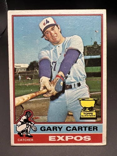 1976 Topps #441 Gary Carter Montreal Expos All-Star Rookie HOF