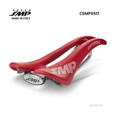NEW Selle SMP COMPOSIT Saddle : RED - MADE IN iTALY!