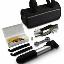 16 IN 1 Pump Multi-use Bicycle Cycling Bike Tire Tyre Repair Patch Tools Kit Bag