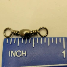 Black Nickel Barrel Fishing Swivel~Choose Amount~Size 7~Fits Do-It~FREE Shipping
