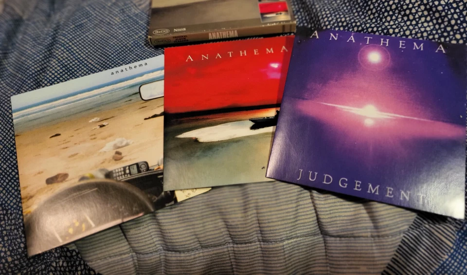 Anathema - 3 CD Álbum Original Clásicos - Muy Buen Estado Foto 3 de 4