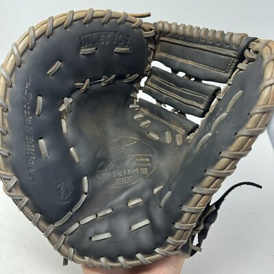 Mizuno GXF50-PSE6 MVP Prime 12.5  Fully Broken In Baseball First Base Mitt LHT