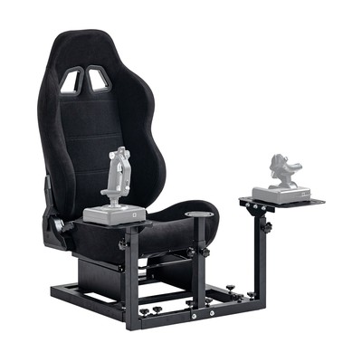 Hottoby Flight Game Stand Cockpit&Seat fit Logitech X52Thrustmaster A10C Fanatec