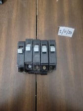 CUTLER HAMMER CIRCUIT BREAKER 20 AMP 1 POLE LOT OF 5 