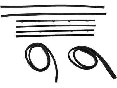 TRQ Door Window Belt Weatherstrip Kit fits GMC C35/C3500 Pickup 1967 ...