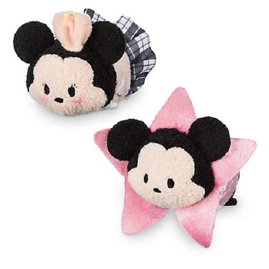 Disney Los Angeles Mickey and Minnie Mouse Mini Tsum Tsum Set of 2