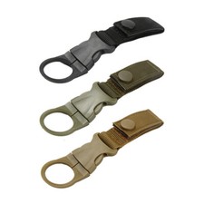 Tacticals Water Bottle Holder Clip Nylon Webbing Buckle Hook Climbing Waist Belt