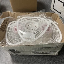 12 count HOSPECO 01901 Health Gards Urinal Screen / Non-Para Block, White/Pink,