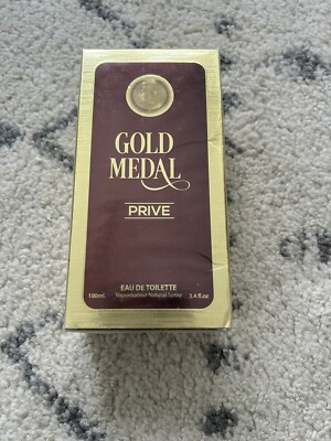GOLD MEDAL PRIVE Men's Cologne 3.4 Oz EDT Spray