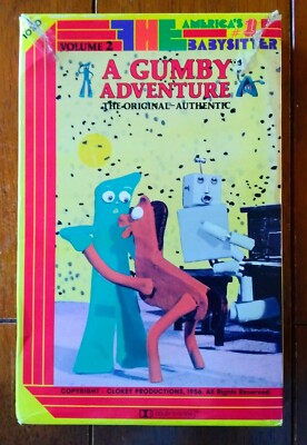 Vintage FHE 1020 A Gumby Adventure Vol 2 Clokey Productions VHS | eBay