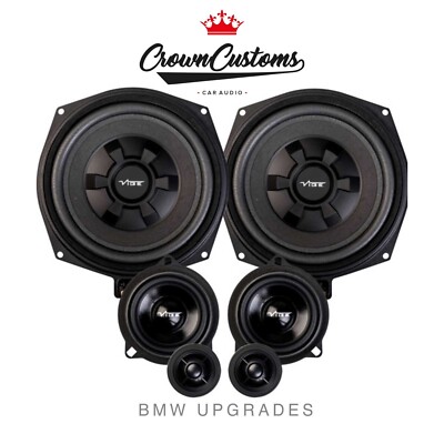 BMW 5ER VOLL FRONT LAUTSPRECHER UPGRADE VIBE OPTISOUND E60/61 AUTO AUDIO 3 WEGE